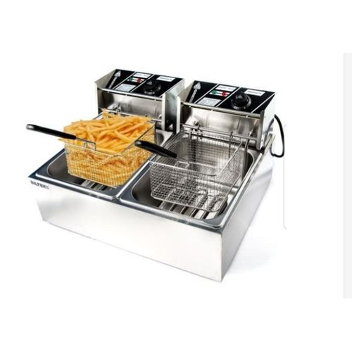 Pixel Double Deep Fryer 12L – Stainless - Image 3