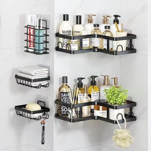 5Pcs Bathroom Corner Organiser