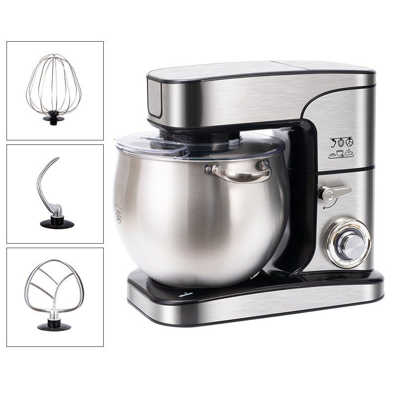 6 speed levels for precise mixing control