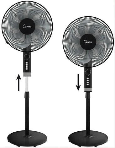 Midea FS40-23MR Stand Fan with Remote – 16 Inch 50W Timer