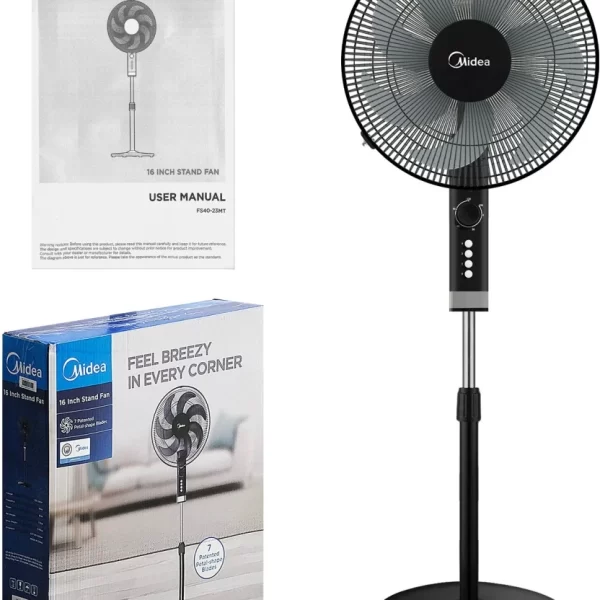 Midea 16 Inch Stand Fan FS40-23MT