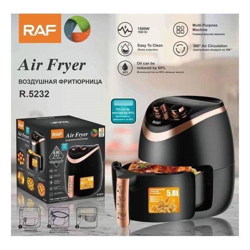 RAF Air Fryer R5232 – 4.5 L 1500 W Digital Air Fryer